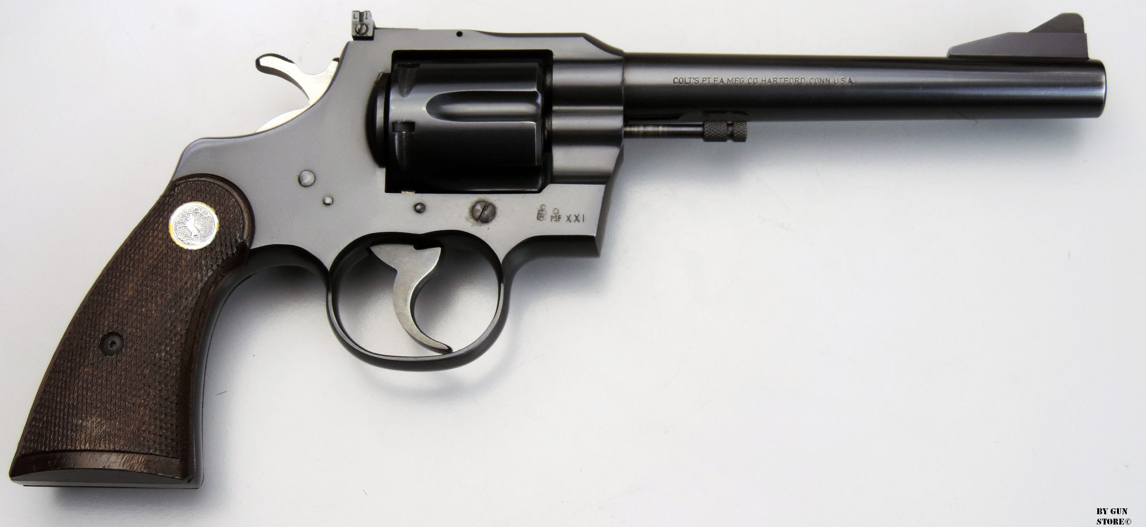 Gun Store Bunker, "EGO SUM BELLUM", Revolver Colt mod. Trooper .357 cal ...