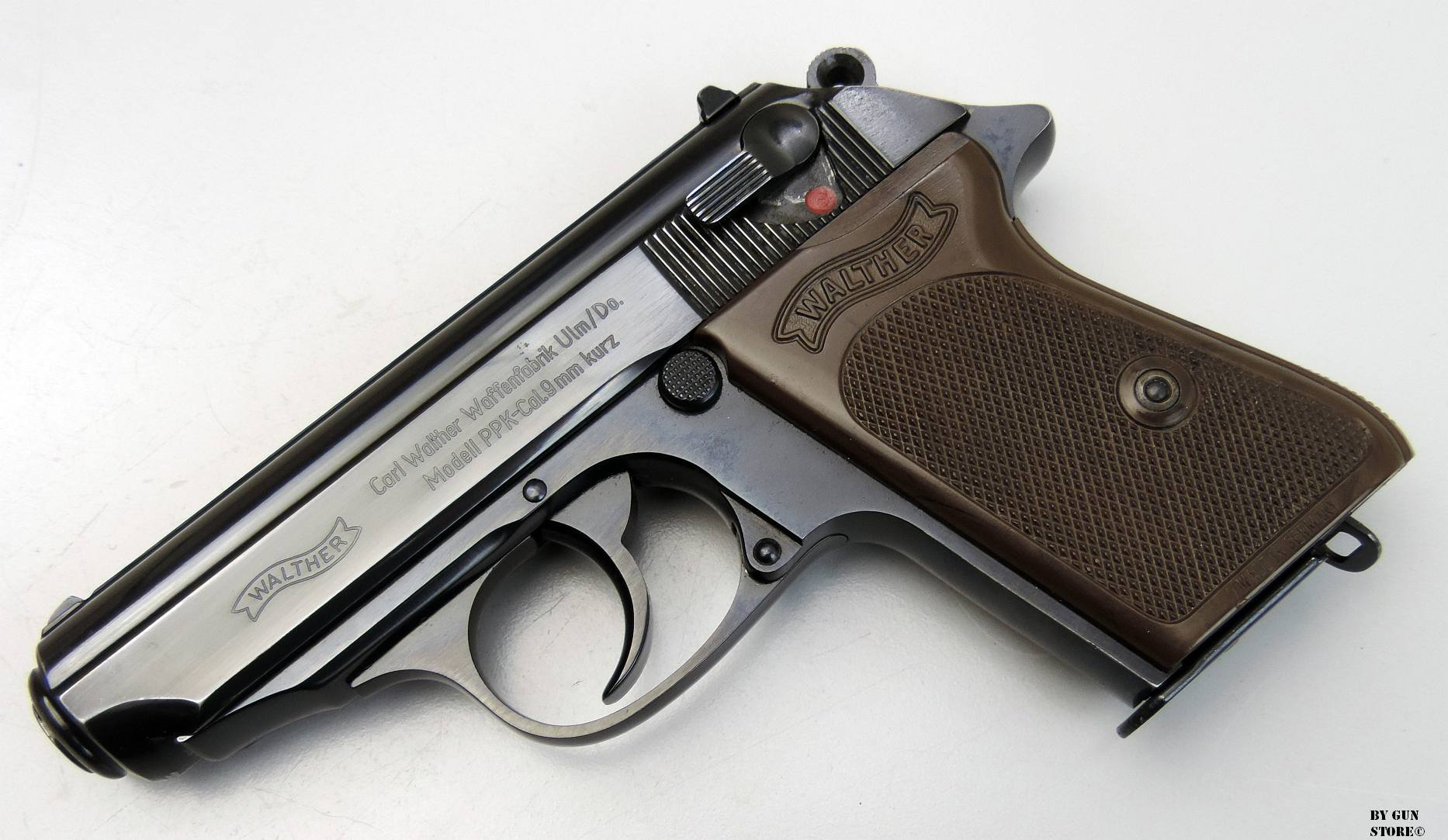 Gun Store Bunker, &quot;EGO SUM BELLUM&quot;, Pistola Walther Ulm mod. PPK cal. 9