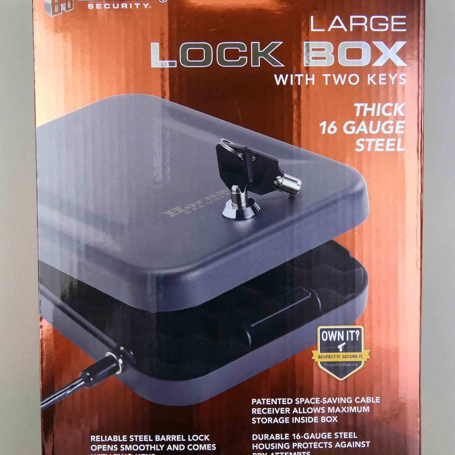 Hornady Large Lock Box Cassetta di sicurezza per pistola Gun Store